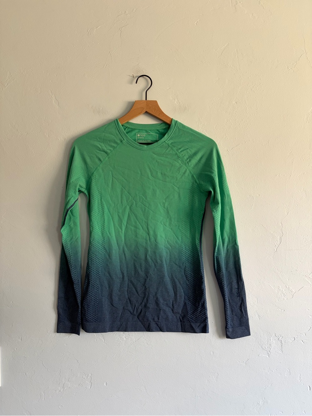 Figs Salta Ombre Long Sleeve Underscrub Top